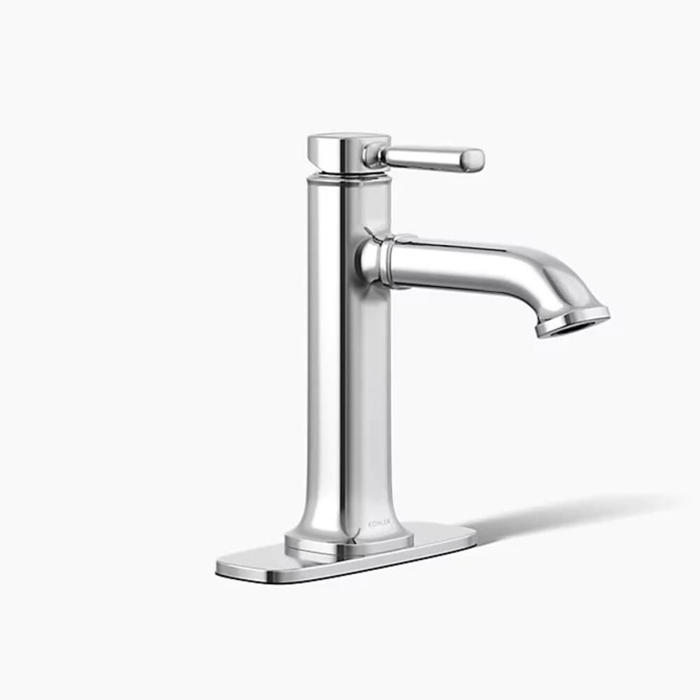 Kohler Terzet Chrome Single Handled Bathroom Faucet